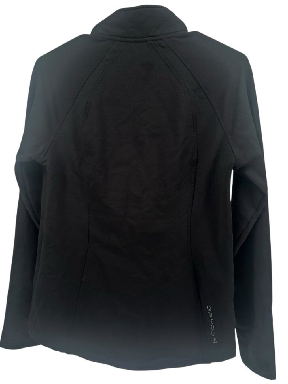 Spyder Active Jacket Womens M Black Zip Up Activewear Outdoor Pockets - Picture 3 of 11
